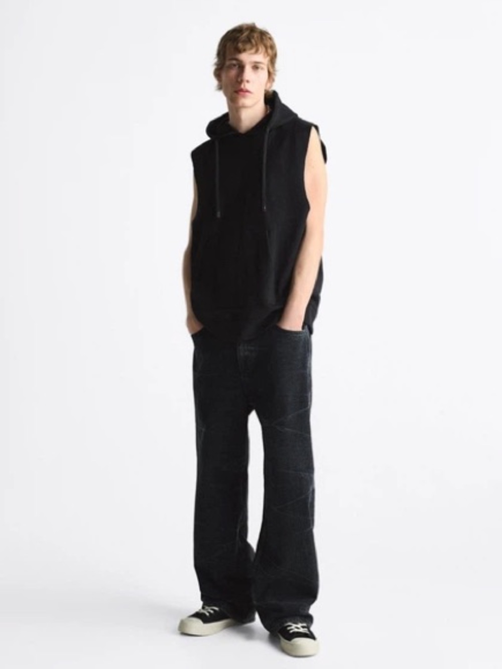 Zara Black Denim Jeans